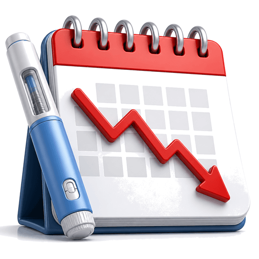 GLP-1 Weight Loss Timeline Calculator